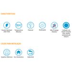 CABO FLEX 185MM AZ 1KV BOBINA SIL