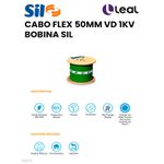 CABO FLEX 50MM VERDE - 1KV SIL BOBINA