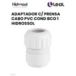 ADAPTADOR C/ PRENSA CABO PVC COND BCO 1" HIDROSSOL P35.08