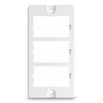 ESPELHO PVC COND BCO 3 MOD LIZ P/ CX PVC 3/4 HIDROSSOL 