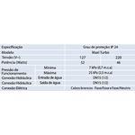 PRESSURIZADOR MAXI TURBO 127V LORENZETTI 7541005