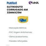 ELETRODUTO CORRUGADO AM 32MMX25M PLASTILIT 