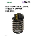 RESISTENCIA BALLERINA 3T 127V X 5400W ZAGONEL 