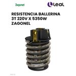 RESISTENCIA BALLERINA 3T 220V X 5350W ZAGONEL 