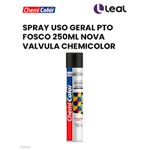 SPRAY USO GERAL PTO FOSCO 250ML NOVA VALVULA CHEMICOLOR 