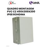 QUADRO MONTAGEM PVC CZ 450X300X200 IP68 ROHDINA 
