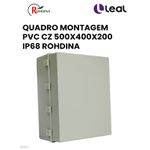 QUADRO MONTAGEM PVC CZ 500X400X200 IP68 ROHDINA 