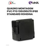 QUADRO MONTAGEM PVC PTO 130X90X70 IP68 STANDARD ROHDINA 