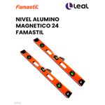 NIVEL ALUMINO MAGNETICO 24" FAMASTIL 