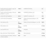 CONTATOR POTENCIA CWM9-10-30D02 24VCA 9A 1NA WEG 000000000010045468