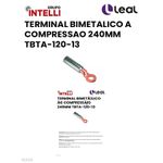 TERMINAL BIMETÁLICO À COMPRESSÃO 240MM TBTA-120-13 INTELLI 