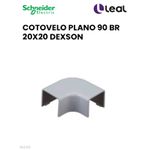 COTOVELO PLANO 90º BCO 20X20 DEXSON (DXN11053)