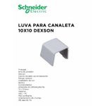 LUVA P/ CANALETA BCO 10X10 DEXSON (DXN11026)