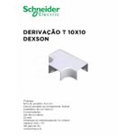 DERIVACAO T BCO 10X10 DEXSON (DXN11024)
