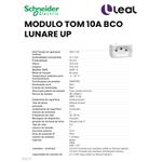 MODULO TOM 10A BCO LUNARE UP SCHNEIDER (S401100)