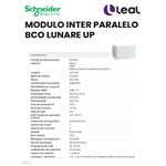 MODULO INTER PARALELO BCO LUNARE UP SCHNEIDER (S400200)