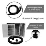 ABRIGO CAVALETE PVC PADRÃO SABESP 