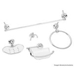KIT ACESSORIOS STAR 5 PCS CROM/CRISTAL