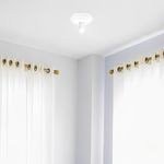 PLAFONNIER PVC BRANCO OCTAGONAL