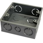 CAIXA DE LUZ 4X4 TUBOLINE CINZA
