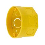 CAIXA DE LUZ 3X3 OCTOGONAL AMARELO TRAMONTINA