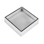 RALO INOX OCULTO 18X18CM LGMAIS