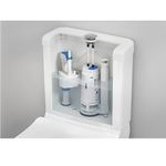 KIT MECANISMO DUPLO P/CX ACOPLADA UNIVERSAL