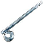 BRAÇO DE CHUVEIRO ABS 40CM