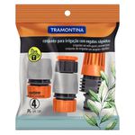 CONJUNTO PARA IRRIGAÇÃO ENGATE RÁPIDO TRAMONTINA