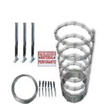KIT CERCA PERIMETRAL S/SUPORTE COM 5 METROS ALGE