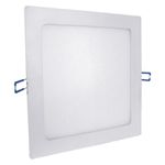 LUMINÁRIA PLAFON DE EMBUTIR QUADRADA 25W 6000K