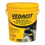 MASSA ASFÁLTICA VEDACIT 20 Kg PRETA