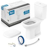 CONJUNTO BACIA COM CAIXA ACOPLADA 3/6 L DEBBA BR + KIT INST.+ ASSENTO