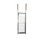 GRELHA DE CHURRASQUEIRA INOX 30X50