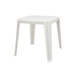 MESA PLÁSTICA BRANCA 70 cm
