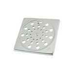 GRELHA QUADRADA 15 CM INOX GIRATÓRIA