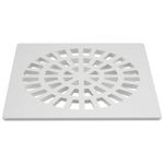 GRELHA QUADRADA 10 CM PVC DACUNHA