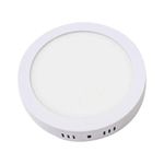 LUMINARIA PLAFON DE SOBREPOR REDONDA 12W 6500K