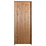 PORTA DE MADEIRA CALHA 1,80X0,60
