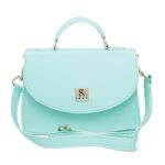Bolsa Mini Bag Bolsinha Verde Claro Pequena Feminina De Mão E Transversal Festa Sofisticada 