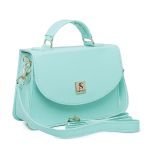 Bolsa Mini Bag Bolsinha Verde Claro Pequena Feminina De Mão E Transversal Festa Sofisticada 