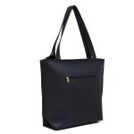 Bolsa Feminina Grande com Alça Transversal Preto Handbag Santucci 