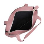 Bolsa Feminina Grande com Alça Transversal Rosê Handbag Santucci 