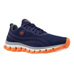 Tenis Esportivo Azul Marinho e Laranja Confortavel Lege 21 Ascencion