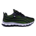 Tenis Esportivo Preto e Verde Confortavel Ascencion Lege 21
