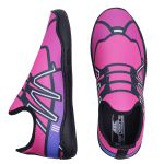 Tenis Unisex Esporte Pink e Roxo Leve Pratico Acqua Stile Ascencion