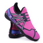 Tenis Unisex Esporte Pink e Roxo Leve Pratico Acqua Stile Ascencion
