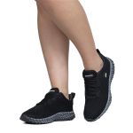 Tênis Ghost 2 Feminino Esportes e Caminhada Brilho Preto Ascension 