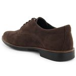 Sapato Casual Social Masculino Oxford Camurça Cafe - Br2