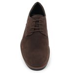 Sapato Casual Social Masculino Oxford Camurça Cafe - Br2